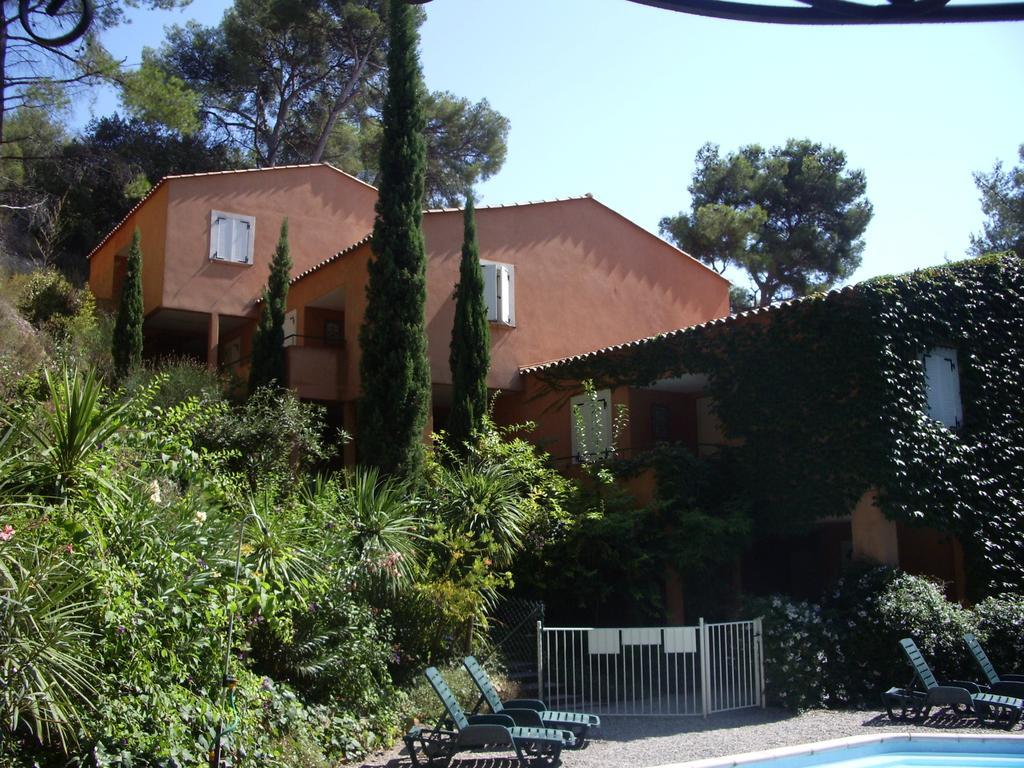 50M Plage T2 Grande Terrasse Vue Mer Climatise Piscine Chauffee, Parking Clos Gratuit Sanary-sur-Mer Exterior foto