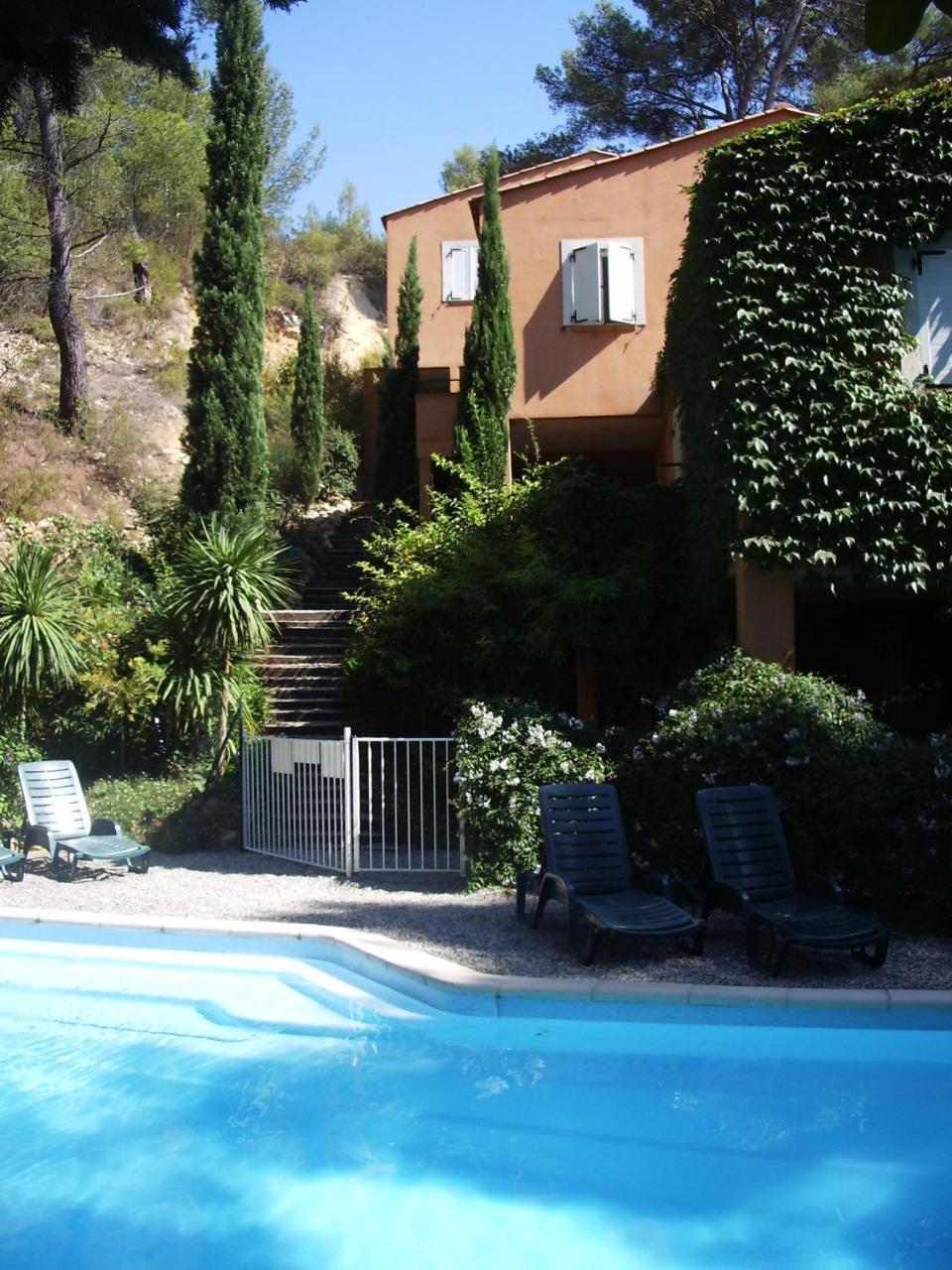 50M Plage T2 Grande Terrasse Vue Mer Climatise Piscine Chauffee, Parking Clos Gratuit Sanary-sur-Mer Exterior foto